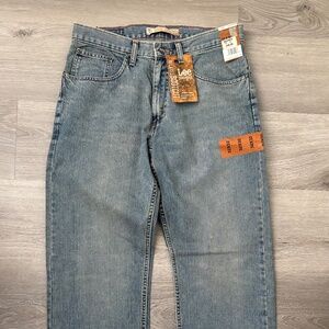 Mens Lee Dungarees Jeans NEW WITH TAGS Relaxed Bootcut 32 x 32 Bleach Fade